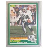 1989 Score Bo Jackson Speedburner  Raiders Kansas