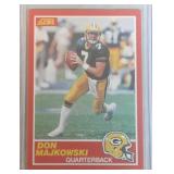 1989 Score Don Majkowski ROOKIE CARD  Green Bay
