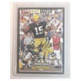 AUTOGRAPHED 1996 Bart Starr Jimmy Dean (Certified)