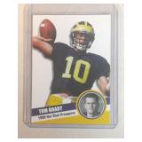 RARE 1999 Hot Shot Prospects Tom Brady ROOKIE CARD