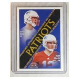 2000 Tradition Tom Brady ROOKIE CARD  Patriots