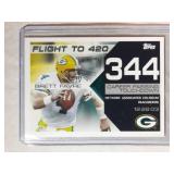 2008 Topps Brett Favre TD 344 CollectionGreen Bay