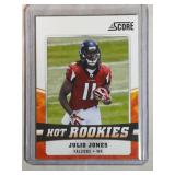 2011 Score Julio Jones HOT ROOKIE CARD  Atlanta