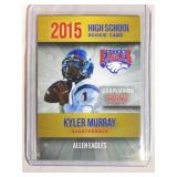 2015 Kyler Murray GOLD ROOKIE CARD PhenomsArizona