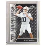 2017 Leaf Mitch Trubisky ROOKIE CARD TD Machines 