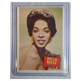 1957 Topps Della Reese HIT STARS ROOKIE CARD