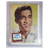1957 Topps Sammy Davis Jr. HIT STARS ROOKIE CARD