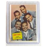 1957 Topps The Drifters HIT STARS ROOKIE CARD