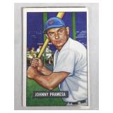 1951 Bowman Baseball Johnny Pramesa #324