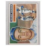 1956 Topps Baseball Duke Snider #150