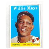 1958 Topps Baseball Willie Mays #5