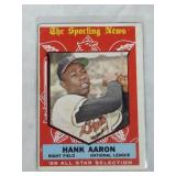 1959 Topps Baseball All-Star Hank Aaron #561