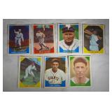 seven 1961 Fleer Baseball cards