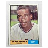 1961 Topps Baseball Ernie Banks #350