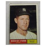 1961 Topps Baseball Whitey Ford #160