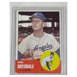 1963 Topps Baseball Don Drysdale #360