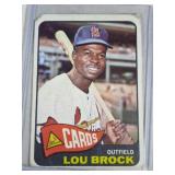 1965 Topps Baseball Lou Brock #540