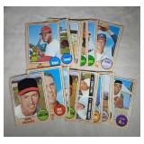 1968 Topps Baseball cards-21 cards