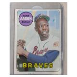 1969 Topps Baseball Hank Aaron #100