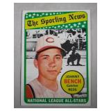 1969 Topps Baseball All-Star Johnny Bench #430