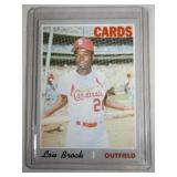 1970 Topps Baseball Lou Brock #330