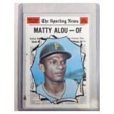1970 Topps Baseball All-Star Matty Alou #460