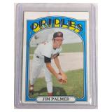1972 Topps Baseball Jim Palmer #270