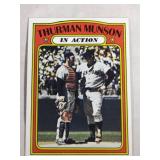 1972 Topps Baseball In-Action Thurman Munson #442