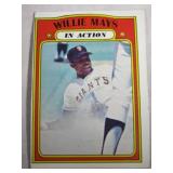 1972 Topps Baseball In-Action Willie Mays #50