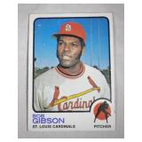 1973 Topps Baseball Bob Gibson #190