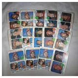 1973 Topps Baseball League Leader cards-14 cards