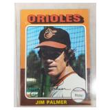 1975 Topps Baseball Jim Palmer #335