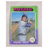 1975 Topps Baseball George Brett #228 rookie