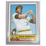 1976 Topps Baseball Dave Winfield #160