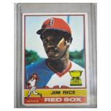 1976 Topps Baseball Jim Rice #340