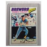 1977 Topps Baseball Robin Yount #635