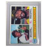 1979 Topps Baseball Rod Carew/Dave Parker #1