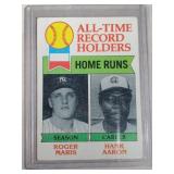 1979 Topps Baseball Maris/Aaron #413