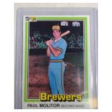 1981 Donruss Baseball Paul Molitor #203