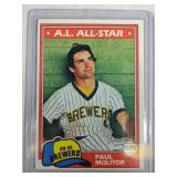 1981 Fleer Baseball Paul Molitor #300