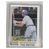 1982 Topps Baseball Paul Molitor #195