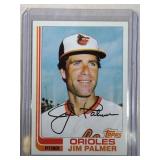 1982 Topps Baseball Jim Palmer #80