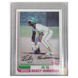 1982 Topps Baseball Rickey Henderson #610