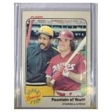 1983 Fleer Baseball Stargell/Rose #634
