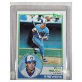 1983 Topps Baseball Paul Molitor #630