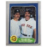 1986 Fleer Baseball Wade Boggs #639