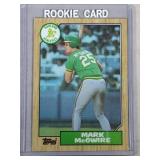 1987 Topps Baseball Mark McGwire #366
