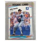 1988 Fleer Updated Baseball John Smoltz #U-74