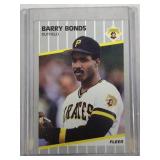 1989 Fleer Baseball Barry Bonds #202