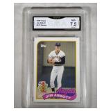 1989 Topps Baseball GMA 7.5 Jim Abbott #573